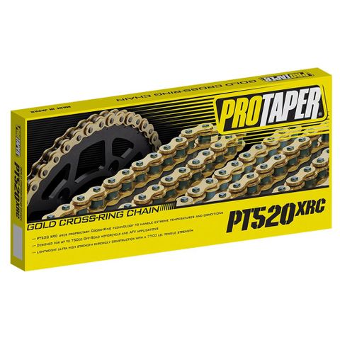 PT02-3107 PRO TAPER 520XRC   GOLD Chain