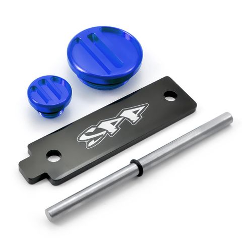 SPP-56-06-001 SPP ENG PLUG KIT YZ250F 04-10  Blue