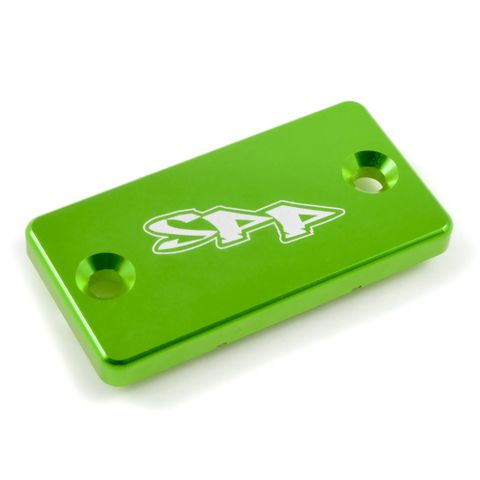 Spp Front Reservoir Cap Various Kawasaki Suzuki Yamaha 65-450 Green