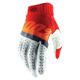 ONE-10014-214-10 RIDEFIT GLOVE RED/FLUO ORG/BLUE SM