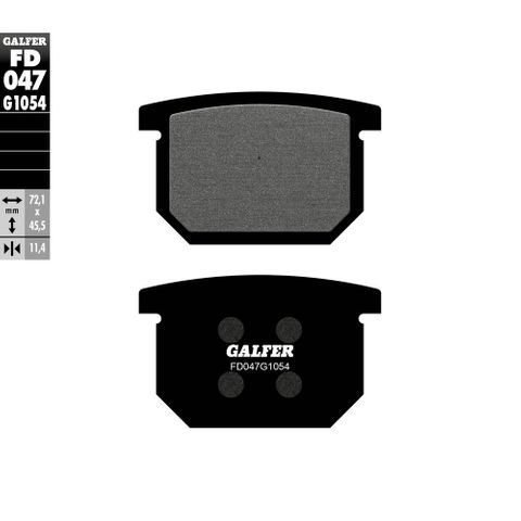 FD047G1054 GALFER SUZUKI GS EARLY SEMI-METALLIC