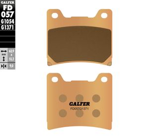 Galfer Hh Sintered Compound 75