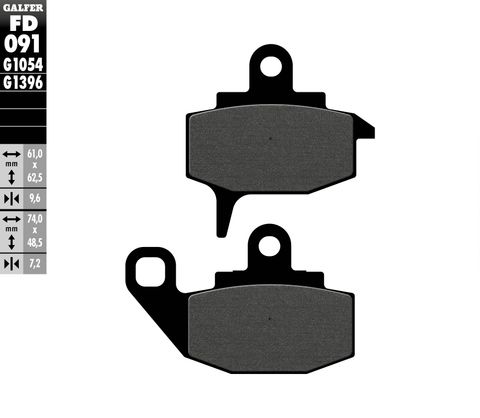 FD091G1054 SEMI-METALLIC COMPOUND