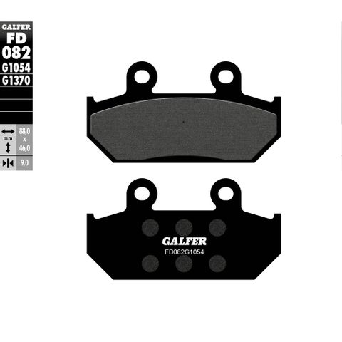 FD082G1054 GALFER HON GL1500 88-00 SEMI-METALLIC