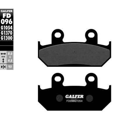 FD096G1054 GALFER HON CBR600F 88-94 SEMI-METALLIC