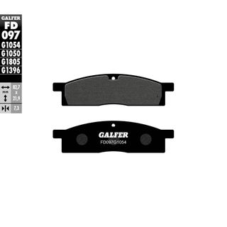 FD097G1054 GALFER YAM YZ80/85 86-25 SEMI-METALLIC