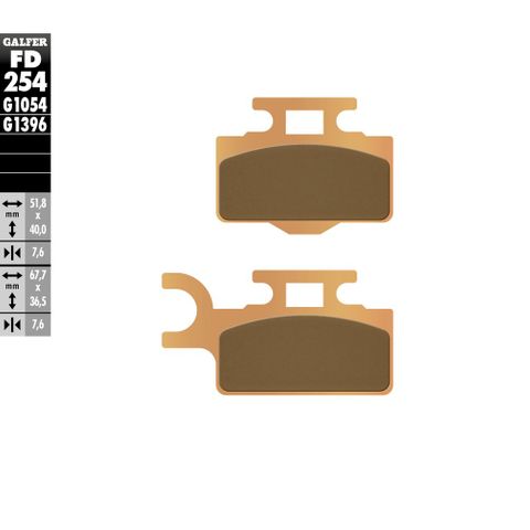 FD254G1396 HH SINTERED COMPOUND