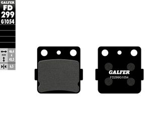 Galfer Semi-Metallic Compound 75