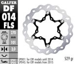 Galfer Standard Solid Mount Front Wave Rotor