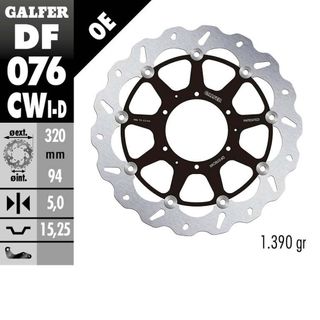 Galfer Standard Floating Front(R) Wave Rotor