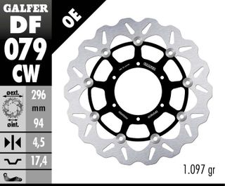 Galfer Standard Floating Front(Abs) Wave Rotor