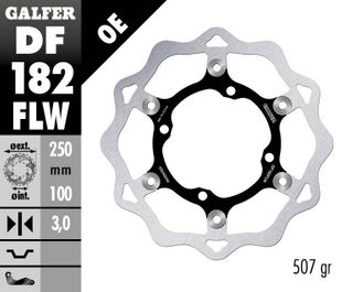 DF182FLW STANDARD FLOATING FRONT WAVE ROTOR