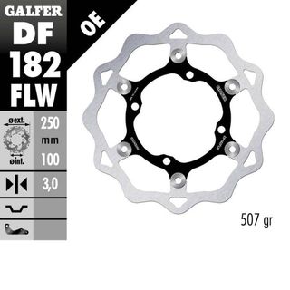 DF182FLW GALFER FLOATING ROTOR KX125/250 03-05