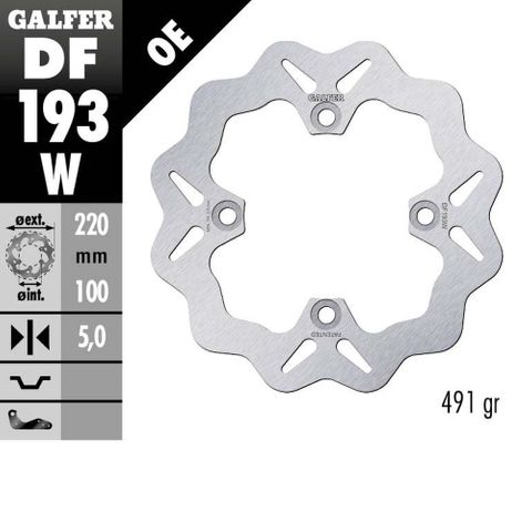 DF193W GALFER OE ROTOR ZX10R 04-15