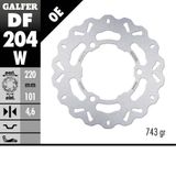 Galfer O/Size Solid Mount Front Wave Rotor