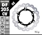 Galfer Standard Solid Mount Rear Wave Rotor