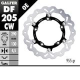 Galfer Standard Solid Mount Rear Wave Rotor