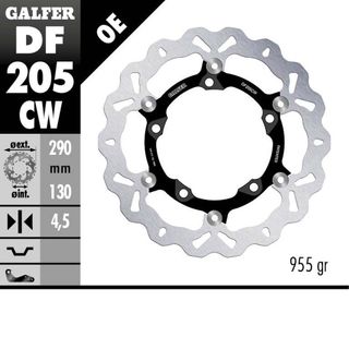 Galfer Standard Solid Mount Rear Wave Rotor
