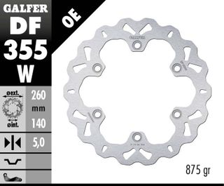 DF355W STANDARD SOLID MOUNT ROTOR