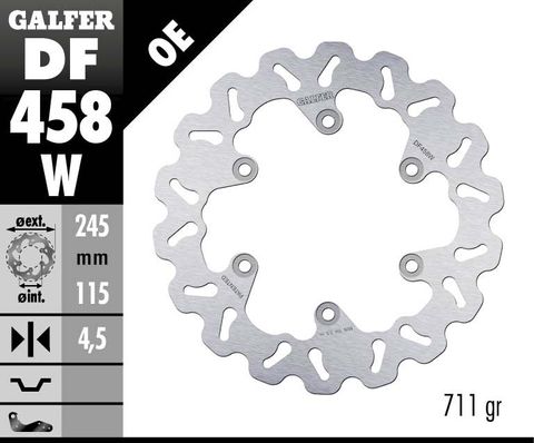 DF458W STANDARD SOLID MOUNT ROTOR