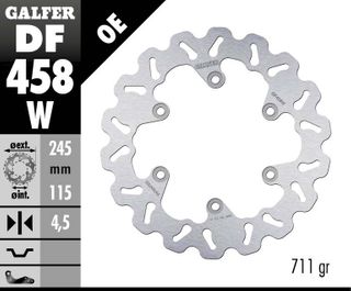 DF458W STANDARD SOLID MOUNT ROTOR