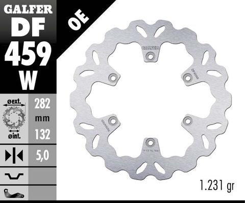 DF459W STANDARD SOLID MOUNT ROTOR