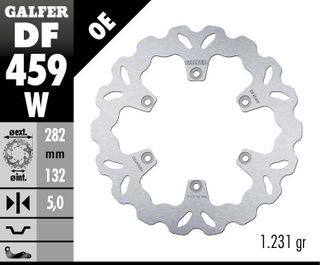 DF459W STANDARD SOLID MOUNT ROTOR