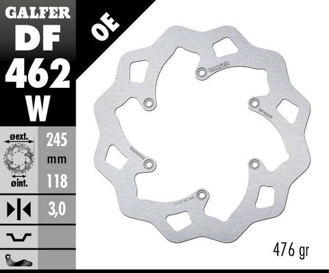 DF462W STANDARD SOLID MOUNT ROTOR