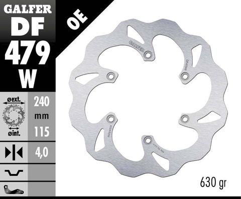 DF479W STANDARD SOLID MOUNT ROTOR