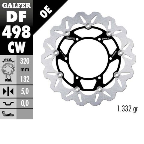 DF498CW STANDARD FLOATING ROTOR