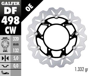 DF498CW STANDARD FLOATING ROTOR