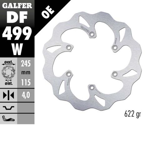 DF499W STANDARD SOLID MOUNT ROTOR