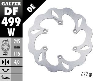 DF499W STANDARD SOLID MOUNT ROTOR