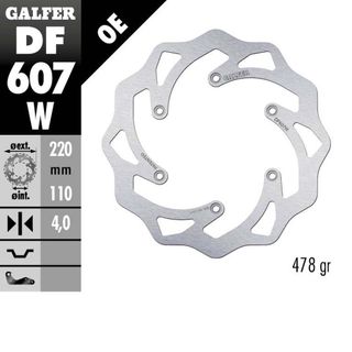DF607W Galfer DISC W FIXED KTM & HUSQ (R)