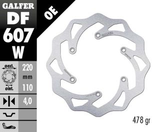 DF607W STANDARD SOLID MOUNT ROTOR