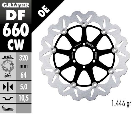 DF660CW STANDARD FLOATING ROTOR