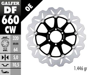 DF660CW STANDARD FLOATING ROTOR