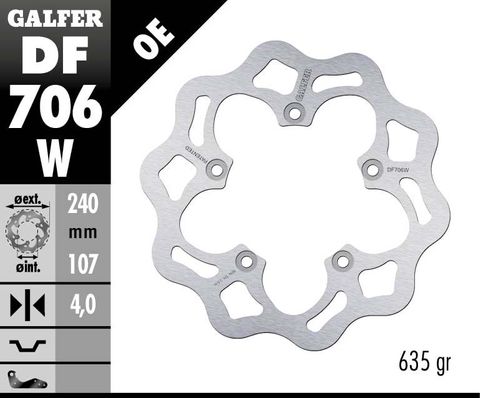 DF706W STANDARD SOLID MOUNT ROTOR