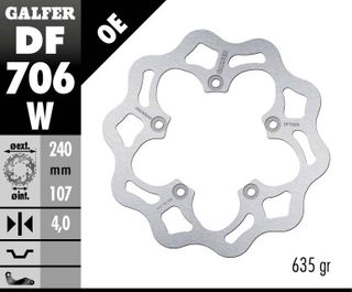 DF706W STANDARD SOLID MOUNT ROTOR