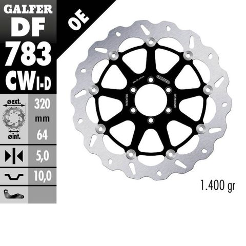 DF783CWD STANDARD FLOATING ROTOR