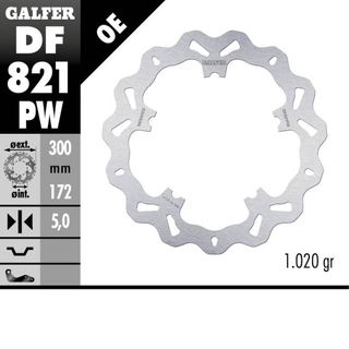 DF821PW STANDARD SOLID MOUNT ROTOR