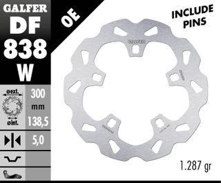 DF838W STANDARD FLOATING ROTOR