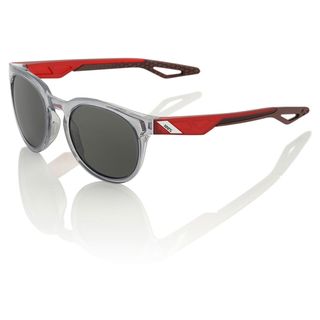 100% Campo Polished Crystal Smoke Sun Glasses