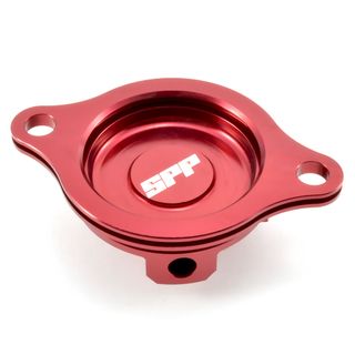 Spp Oil Filter Cover Honda Crf450R/X Trx450 Red