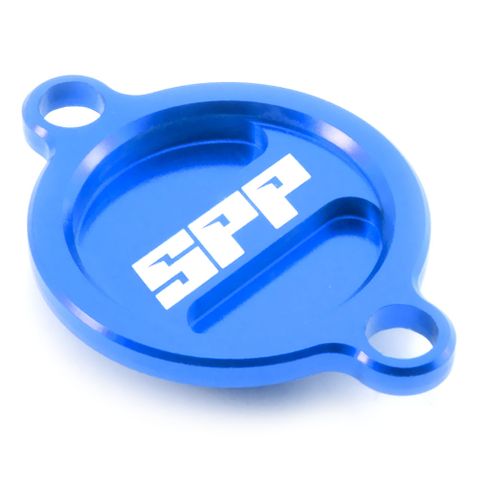 SPP-ASOC-14B OIL FILTER COVER KTM BLUE