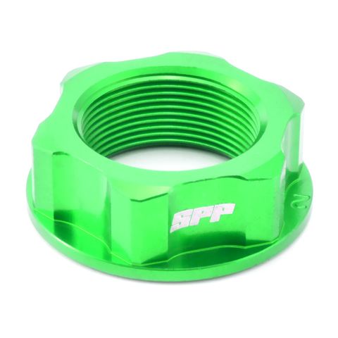 SPP-ASSSN-12GR SPP STEERING STEM NUT  Green