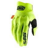 100% Cognito Fluo Yellow/Black Gloves