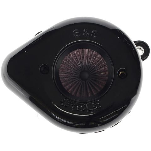 S&S Cycle Air Cleaner, Kit, Stealth, Air Stinger, W/ Chrome Teardrop, 2007-'20 Xl