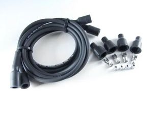 Dynatek Silicone Core Plug Leads 7Mm - Black