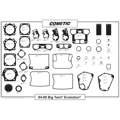 C9229F HD 84-99 EVOLUTION BIG TWIN